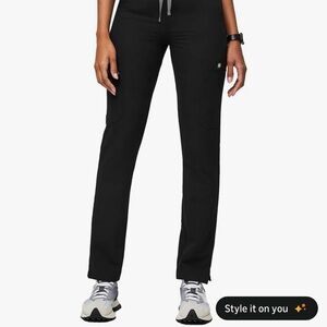 Figs scrub pants. Strraight leg Skinny Scrub Pants for Women